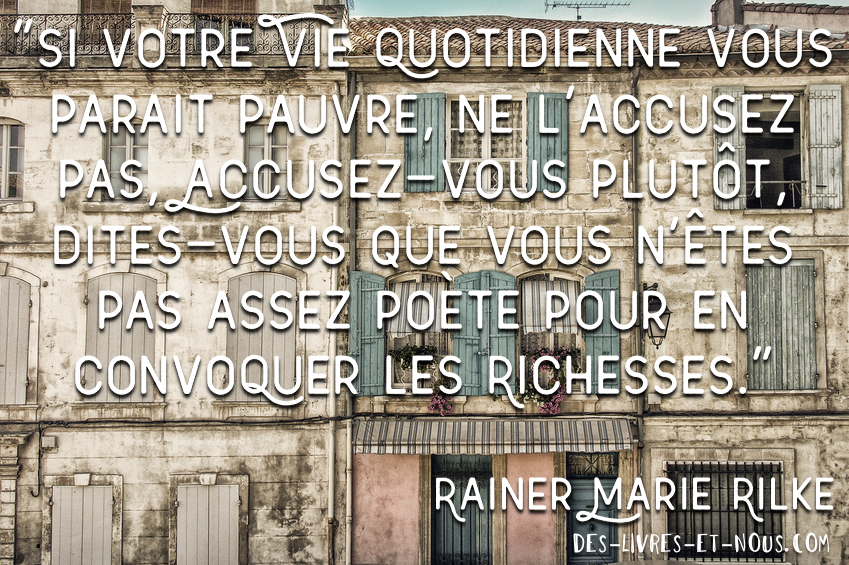 citation rilke